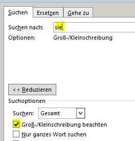Rechtschreibfehler vermeiden_Suche